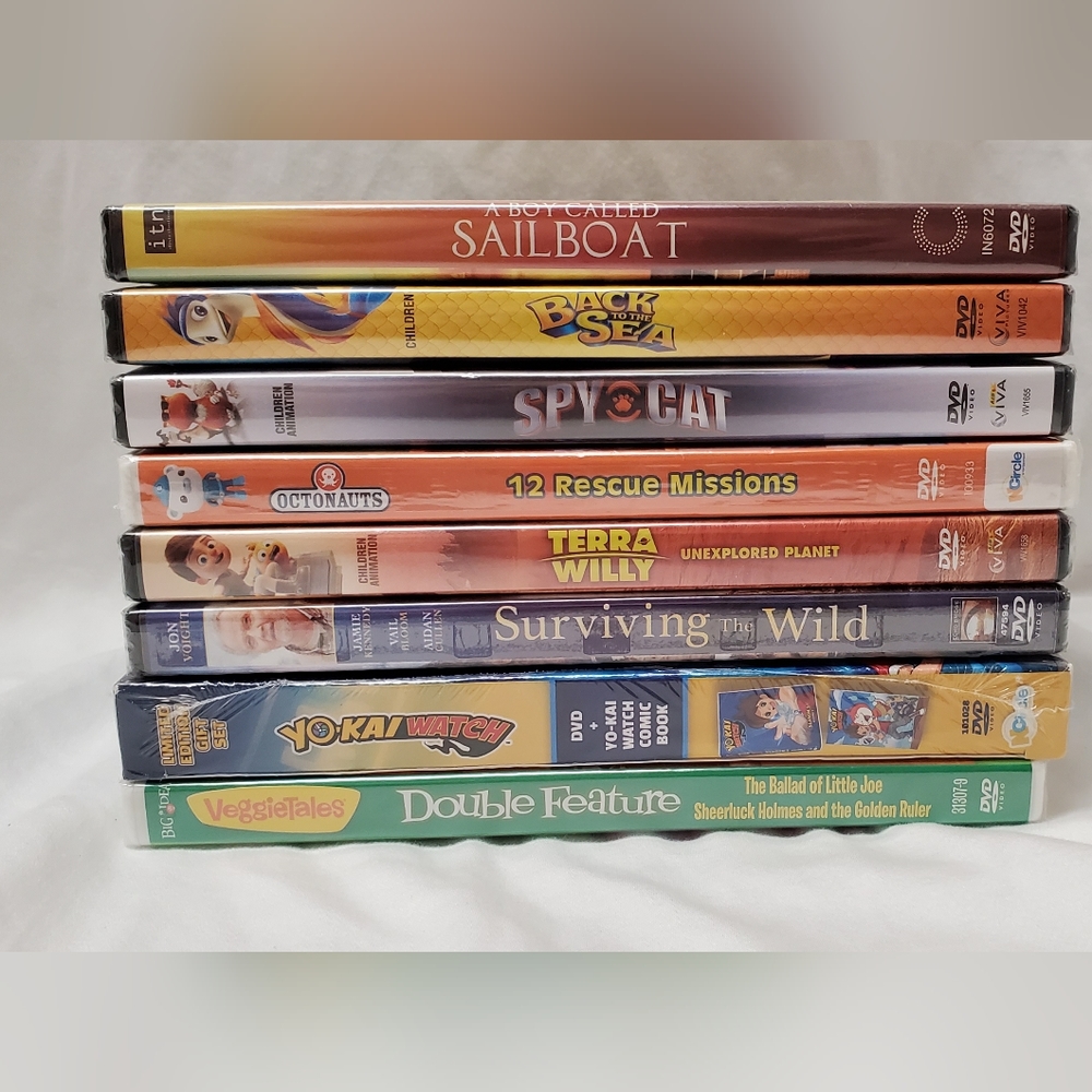 2/$25 Kids' DVD set FACTORY SEALED!